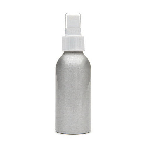 Aura Cacia Empty Aluminum Mist Bottle With Cap, 4 Oz